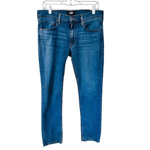 Paige Lennox Slim Straight Denim Blue Jeans Size 32 Men's Medium Wash Casual